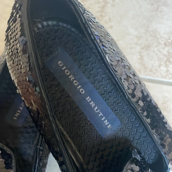 Giorgio Brutini flip sequin dress shoes size 11